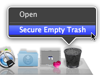 Sihirli elma secure empty trash 6
