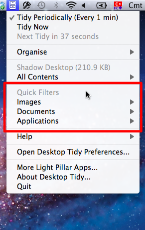 Sihirli elma desktop tidy 8