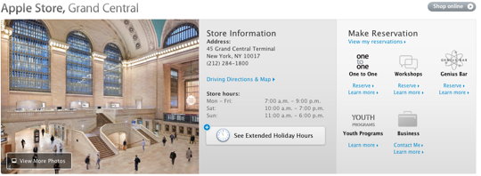Apple store grand central station 1a