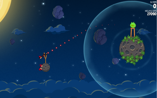Sihirli elma angry birds space 5a