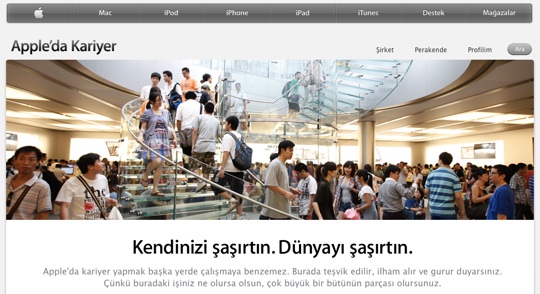 Sihirli elma apple q4 2012 3 apple store turkiye kariyer