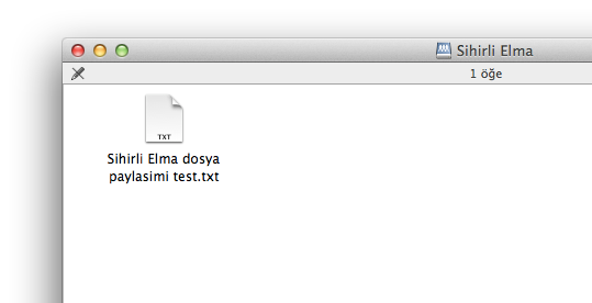 Sihirli elma windows mac dosya paylasimi 8