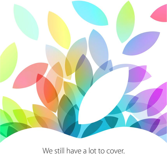 Sihirli elma yeni ipad macbook pro etkinlik 22 ekim davetiye