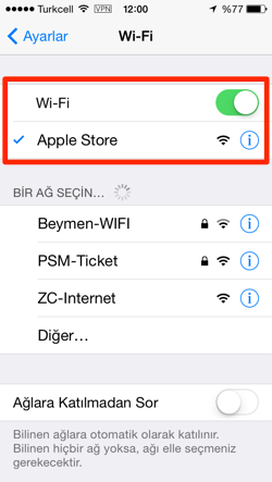 Sihirli elma apple store turkiye zorlu center 14