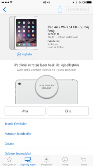 Sihirli elma apple store app turkiye 8