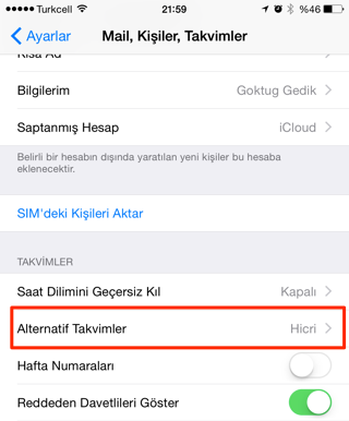 Sihirli elma iphone mac alternatif takvim hicri 3