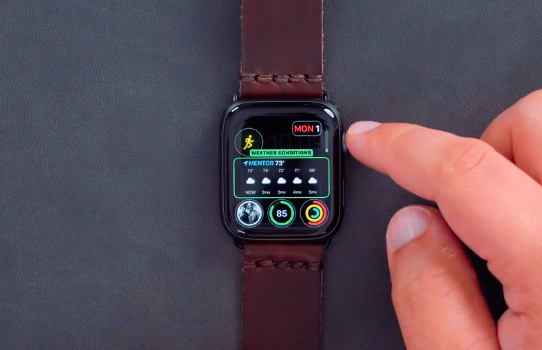 Apple Watch Series 4 İnfografik Modüler