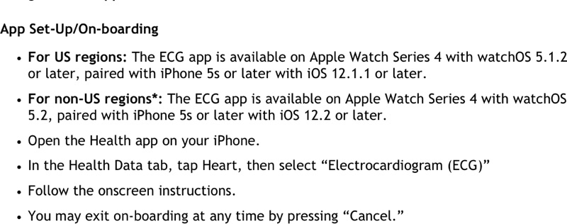 Apple Watch EKG Çekme Özelliği