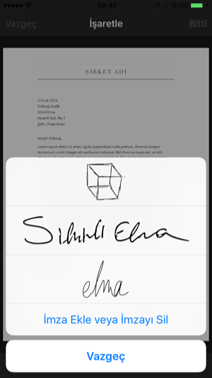 iPhone'da dokümanlar nasıl imzalanır? - Sihirli Elma
