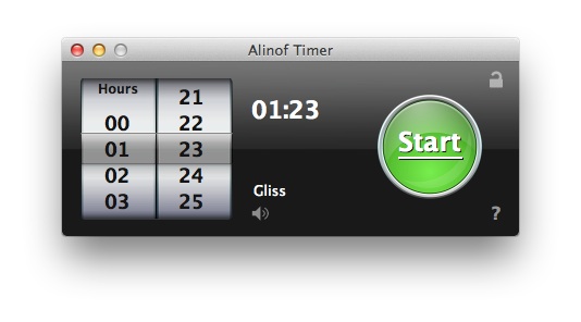 Sihirli elma basit sayac timer alinof 5