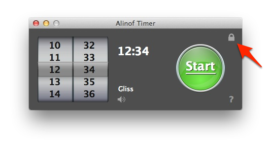 Sihirli elma basit sayac timer alinof 7