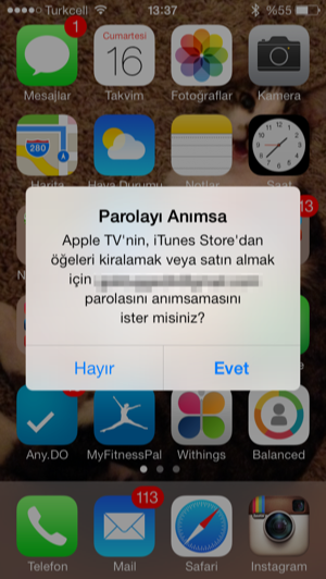 Sihirli elma apple tv iphone kurulum 7