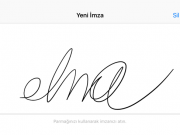 iPhone’da dokümanlar nasıl imzalanır?