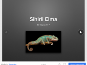 Keynote sunumu web sitesine nasıl eklenir?