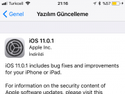 iOS 11.0.1 güncellemesi yayınlandı