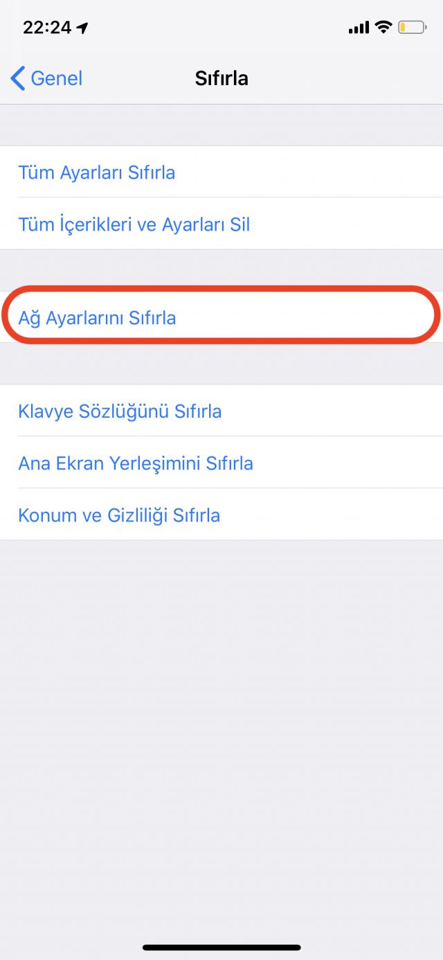 iOS 12 GPS Sorununun Çözümü Sihirli Elma