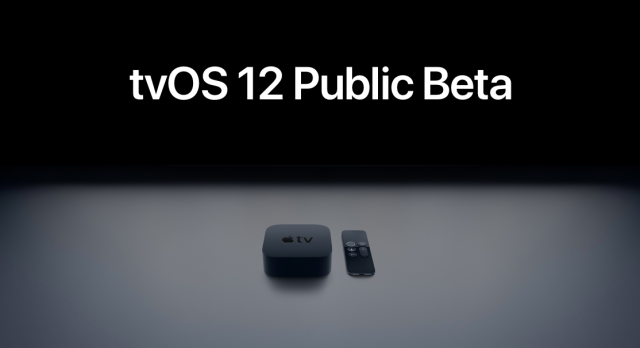 tvOS 12 Public Beta