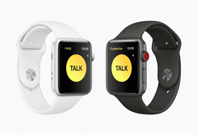 watchOS 5 Walkie Talkie