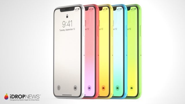 2018 6.1 inç iPhone Renk Seçenekleri