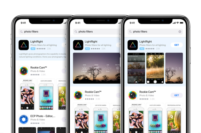 App Store Uygulama Reklamları