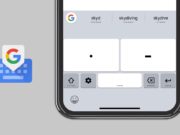 Google Gboard Mors Alfabesi