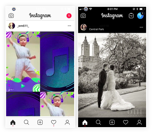 Instagram için Koyu Mod Etkinleştirme