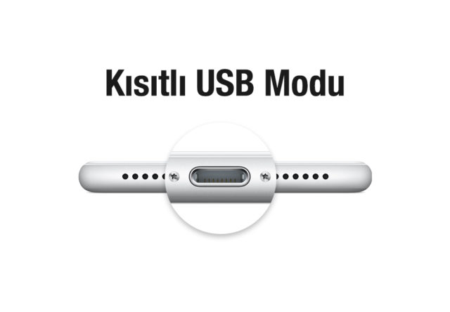 iOS Kısıtlı USB Modu