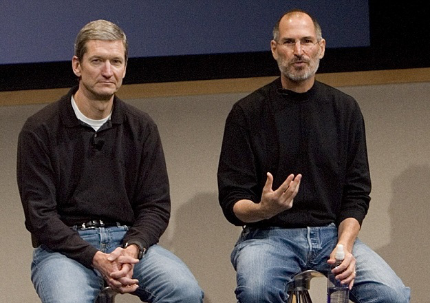 Tim Cook ve Steve Jobs