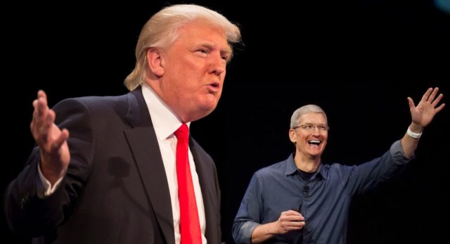 Tim Cook ve Donald Trump geçtiğimiz gün bir araya geldi