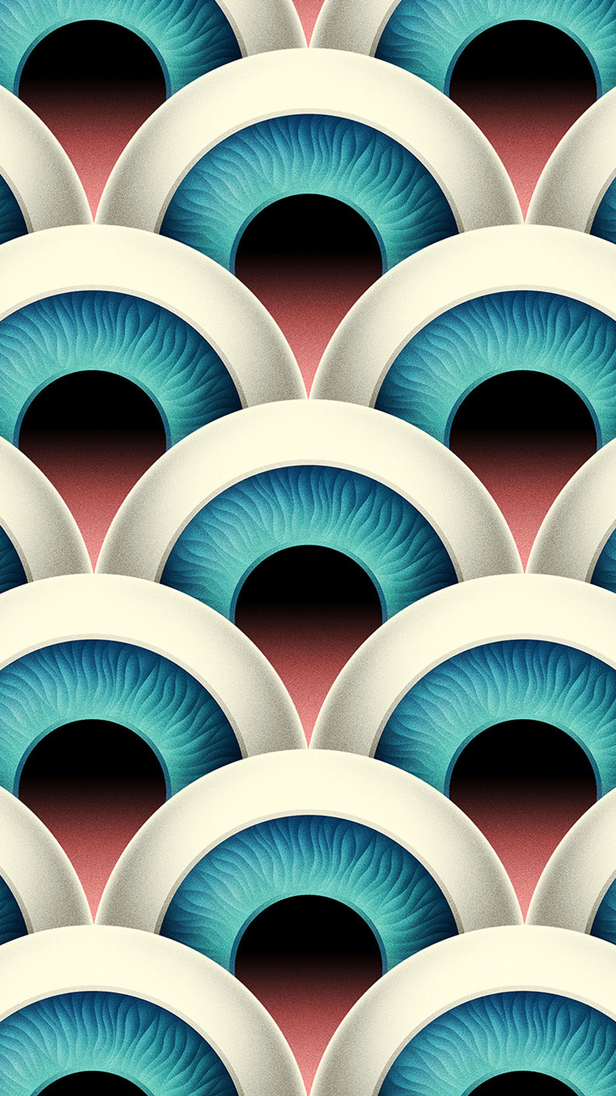 iPhone Duvar Kağıdı-vz57-eye-duplicate-pattern-background-iphone-plus-wallpaper