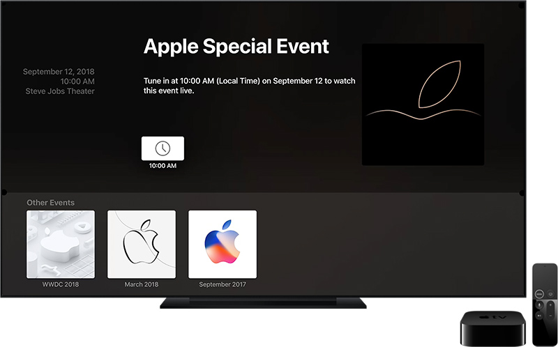 Apple Etkinliği Canlı İzleme Apple TV