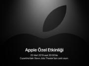 Apple 2019 Mart Etkinliği