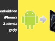 Android telefondan iPhone veri aktarma!