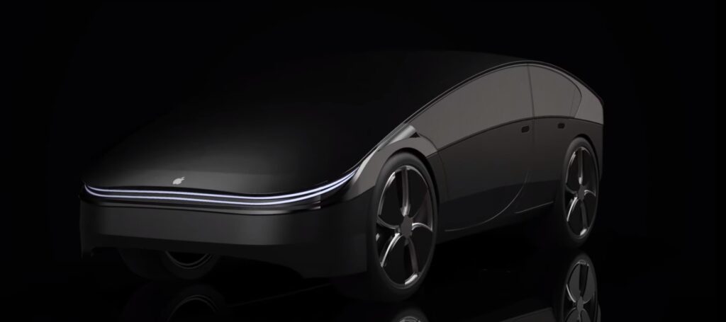 Tasarımıyla dikkat çeken Apple Car konsepti