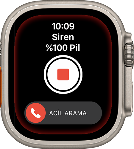 Apple Watch Ultra Siren