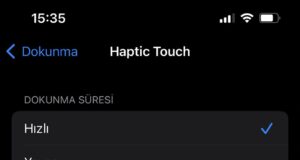 Haptic Touch