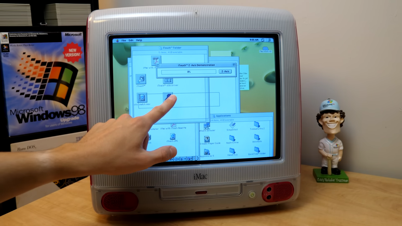 iMac G3 yirmi altı sene önce dokunmatik ekrana sahipti! - Sihirli Elma