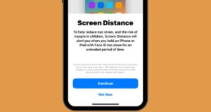 screen distance