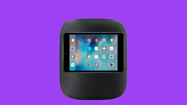 LCD ekranlı HomePod