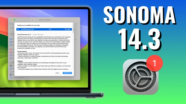 macOS Sonoma 14.3