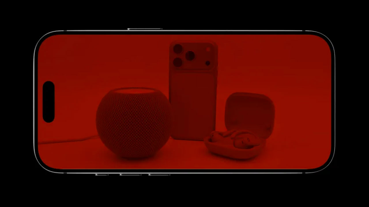 iOS 26’da fotoğraflara Kırmızı Filtre geldi!