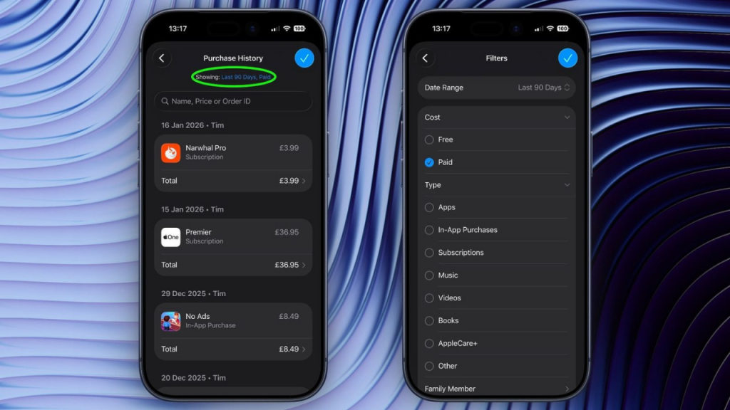 Apple satın alım geçmişi
