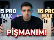 iPhone 16 Pro Max karşılaştırma