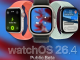 Apple Kamu Betası watchOS 26.4 ve tvOS 26.4 İçin Çıktı