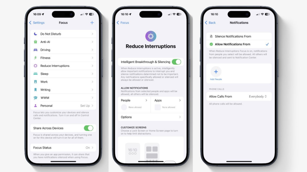 iOS 18 Bildirimleri Azalt