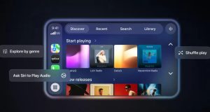 Qobuz CarPlay uygulaması