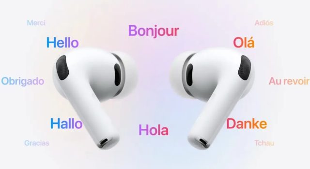 AirPods Canlı Çeviri