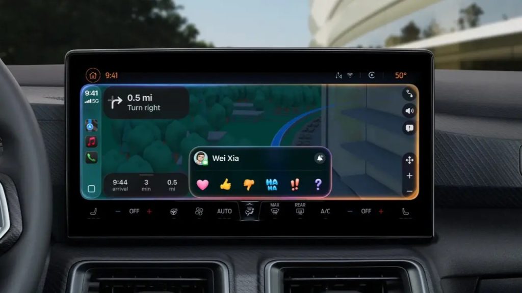 CarPlay sesli yapay zeka