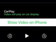 CarPlay video desteği