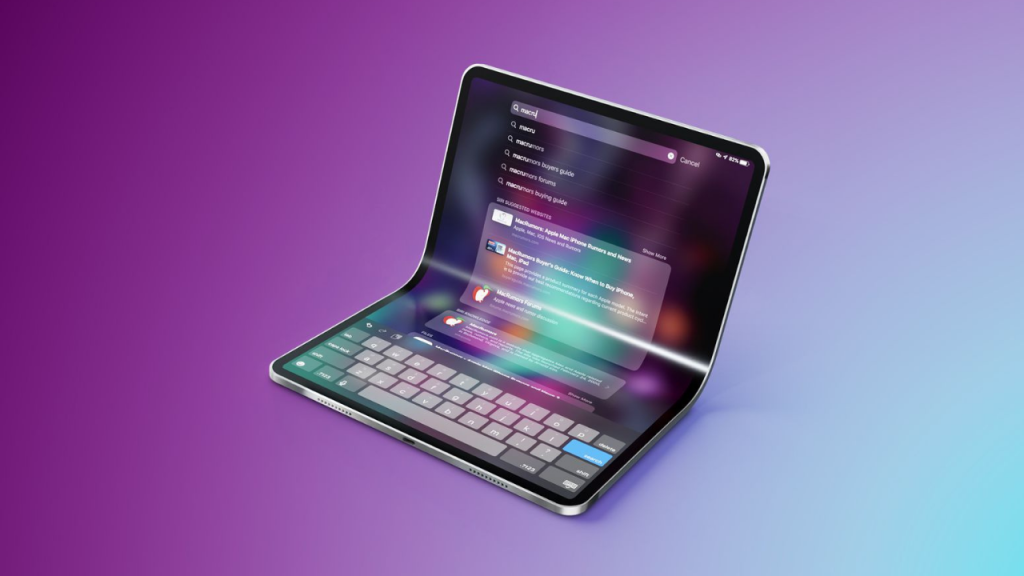 Katlanabilir iPad modeli